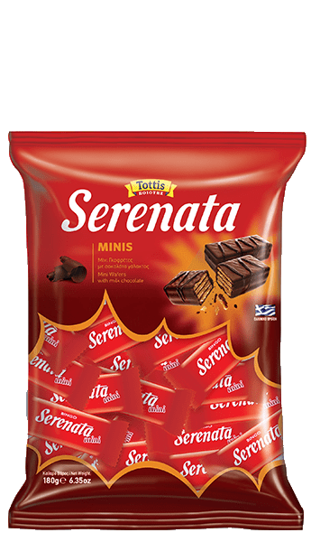 Serenata Minis мини вафли с какаов крем 180 гр.